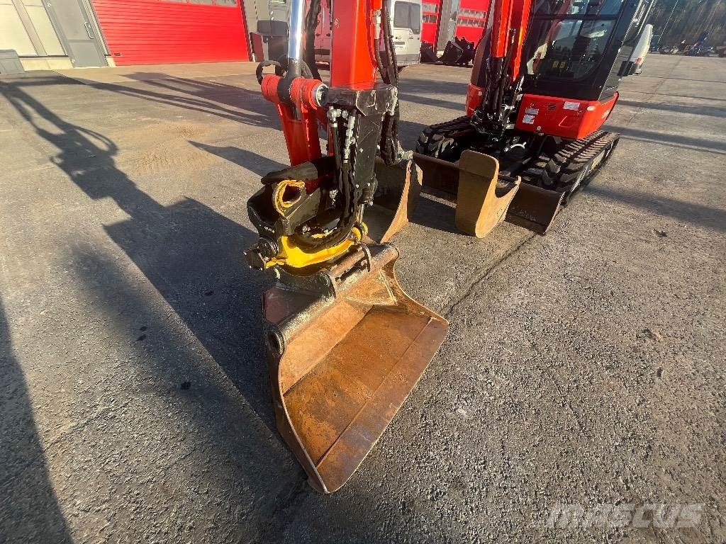 Kubota U 36-4 / Engcon, 3 kauhaa, Rasvari Miniexcavadoras