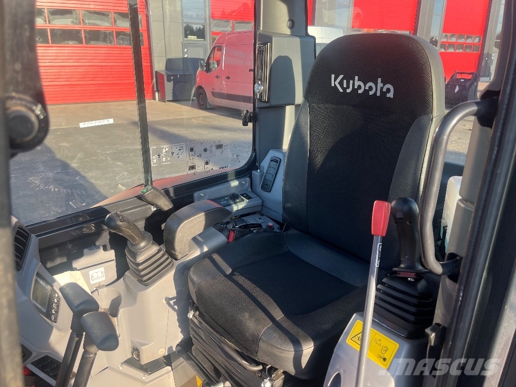 Kubota U 36-4 / Engcon, 3 kauhaa, Rasvari Miniexcavadoras