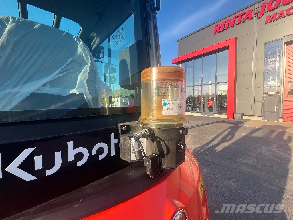 Kubota U 36-4 / Engcon, 3 kauhaa, Rasvari Miniexcavadoras
