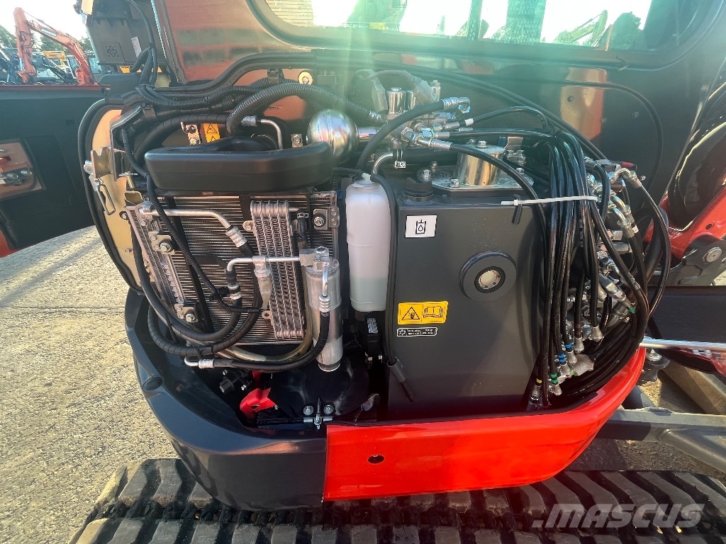 Kubota U 36-4 / Engcon, 3 kauhaa, Rasvari Miniexcavadoras