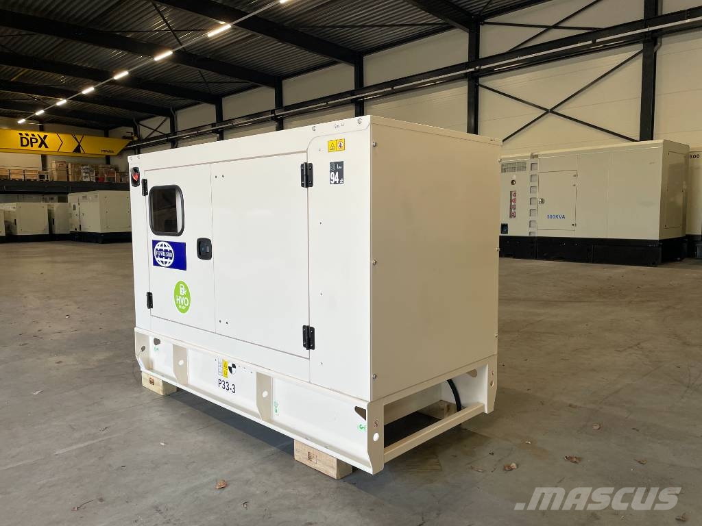 FG Wilson P33-3 - 33 kVA Genset - 125L Tank - DPX-16003-66 Naftové generátory