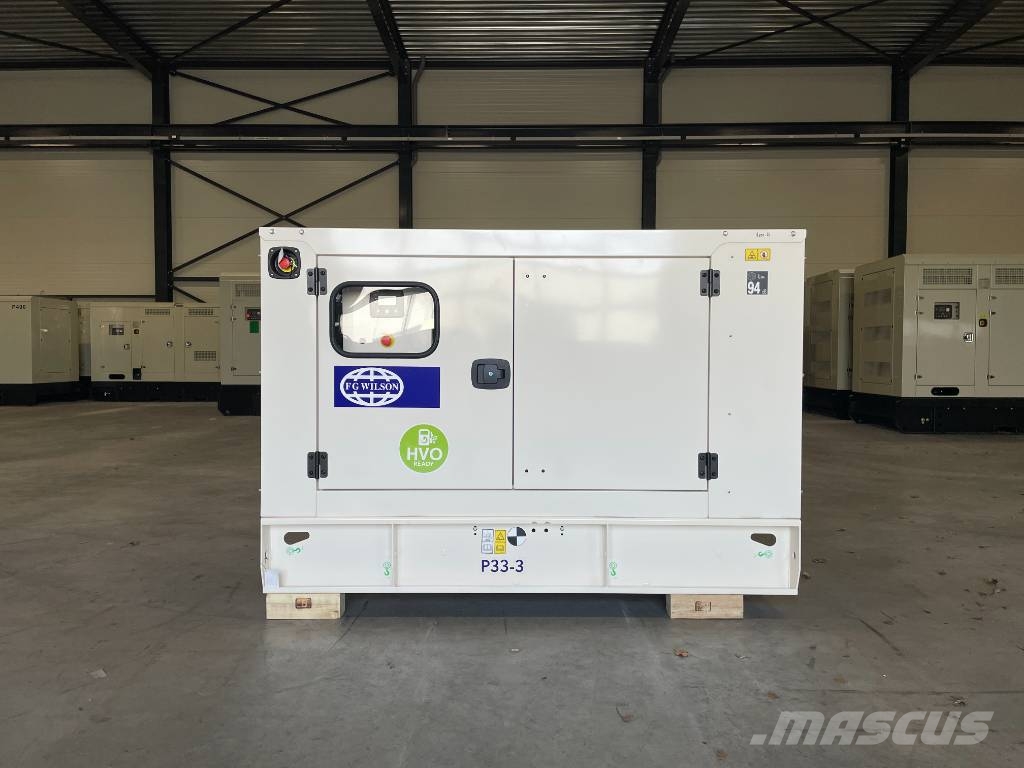 FG Wilson P33-3 - 33 kVA Genset - 125L Tank - DPX-16003-66 Naftové generátory