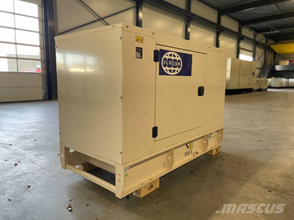 FG Wilson P33-3 - 33 kVA Genset - 125L Tank - DPX-16003-66 Naftové generátory
