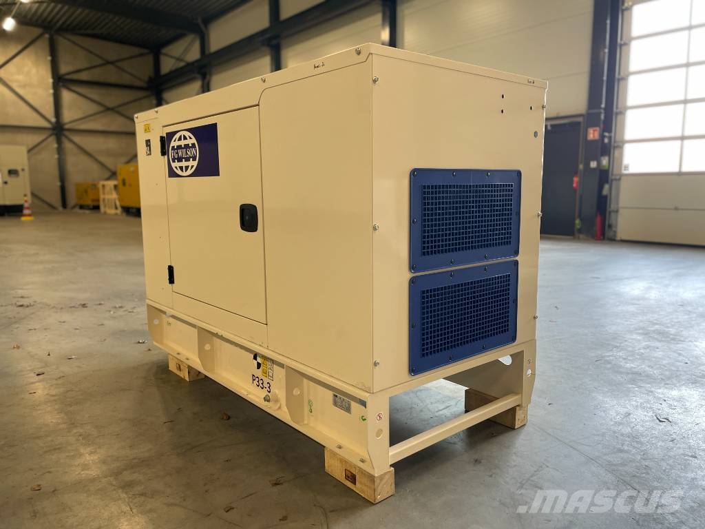 FG Wilson P33-3 - 33 kVA Genset - 125L Tank - DPX-16003-66 Naftové generátory