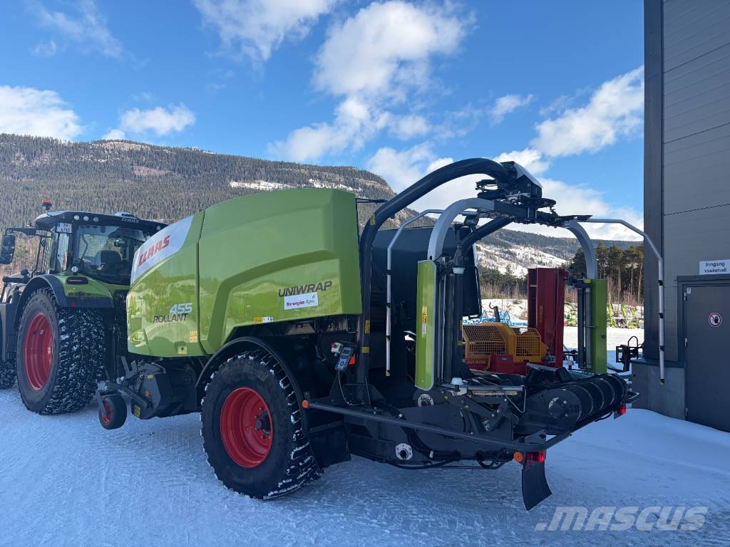CLAAS Rollant 455 Uniwrap Round balers