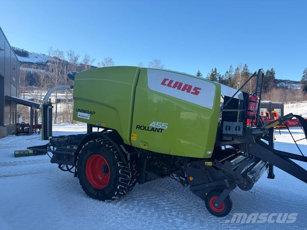 CLAAS Rollant 455 Uniwrap Round balers