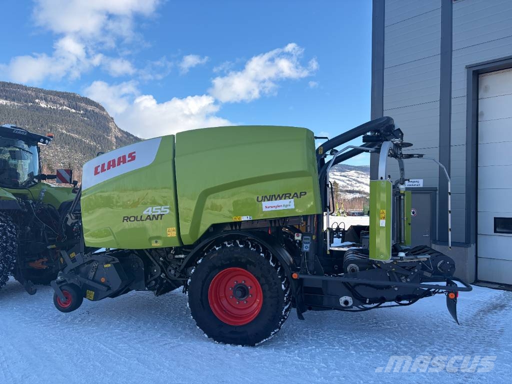 CLAAS Rollant 455 Uniwrap Round balers