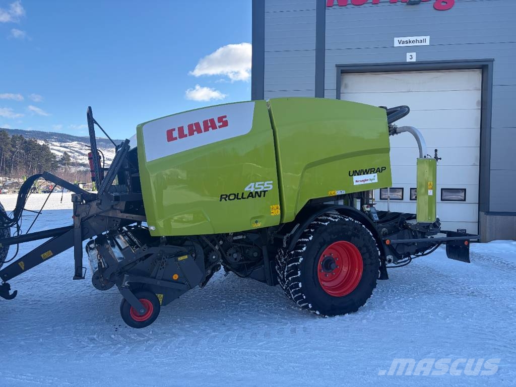 CLAAS Rollant 455 Uniwrap Round balers
