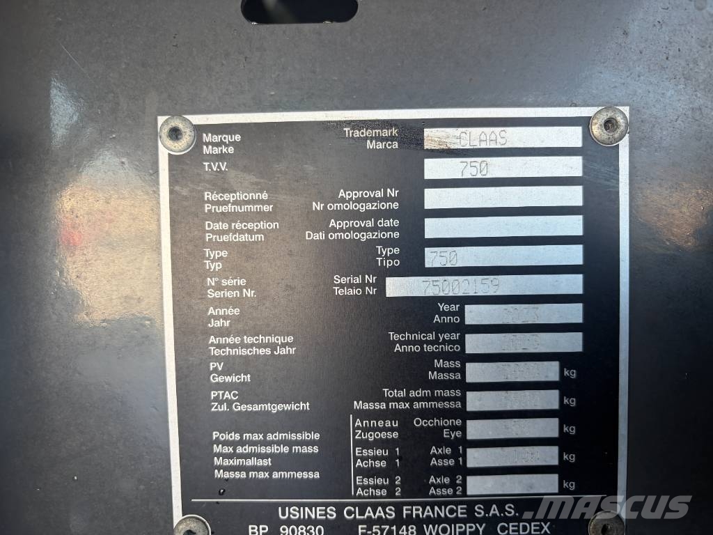 CLAAS Rollant 455 Uniwrap Round balers