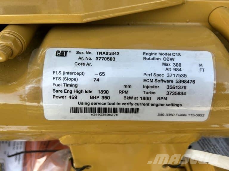 CAT C18 Ladijski motorji
