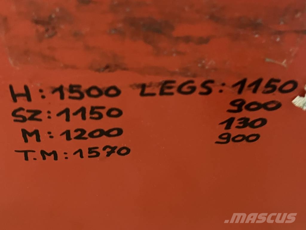 Linde L12/AS/379 WIDE/FORKS V-1051 핸드 파레트 스태커