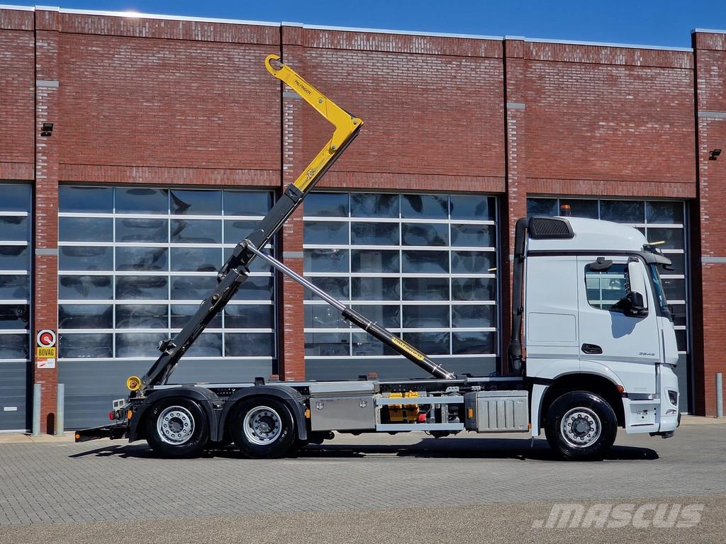 Mercedes-Benz Arocs 2645 6x2*4 with Hydrodrive - Palfinger T18A Rol kiper kamioni sa kukom za podizanje tereta