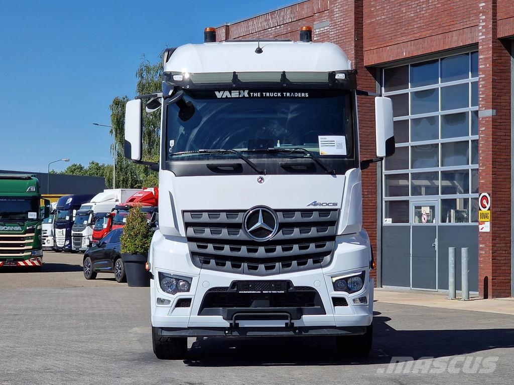 Mercedes-Benz Arocs 2645 6x2*4 with Hydrodrive - Palfinger T18A Rol kiper kamioni sa kukom za podizanje tereta