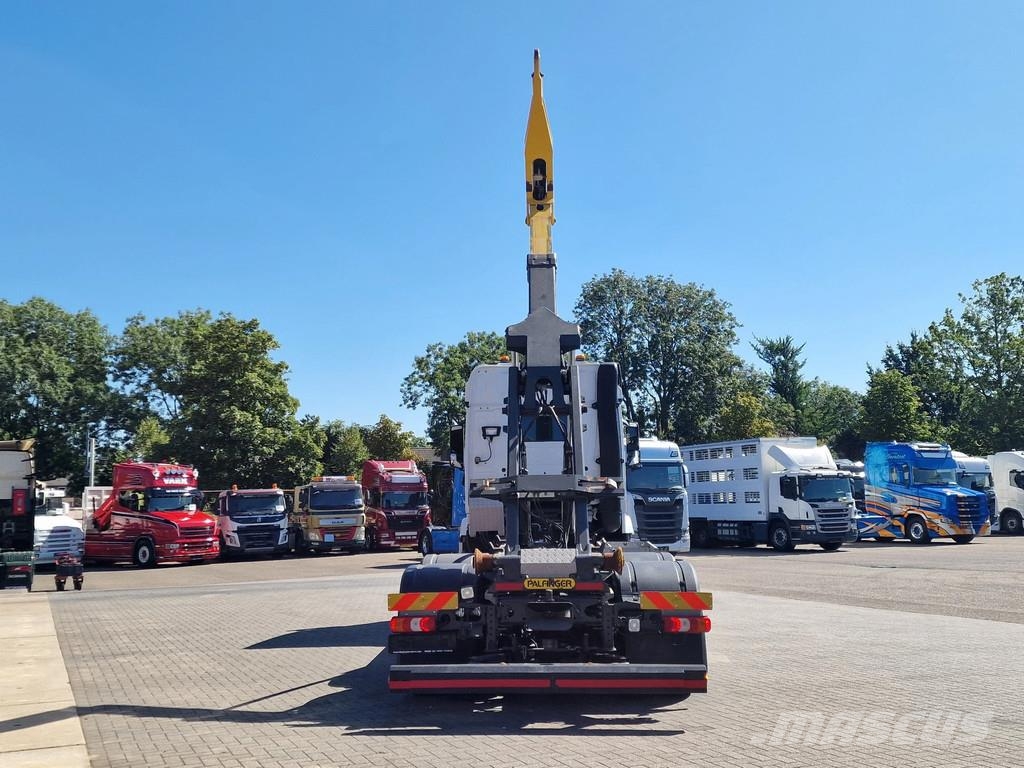 Mercedes-Benz Arocs 2645 6x2*4 with Hydrodrive - Palfinger T18A Rol kiper kamioni sa kukom za podizanje tereta