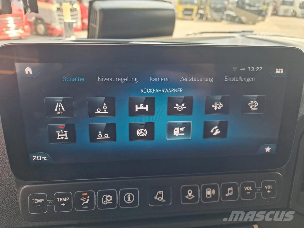 Mercedes-Benz Arocs 2645 6x2*4 with Hydrodrive - Palfinger T18A Rol kiper kamioni sa kukom za podizanje tereta