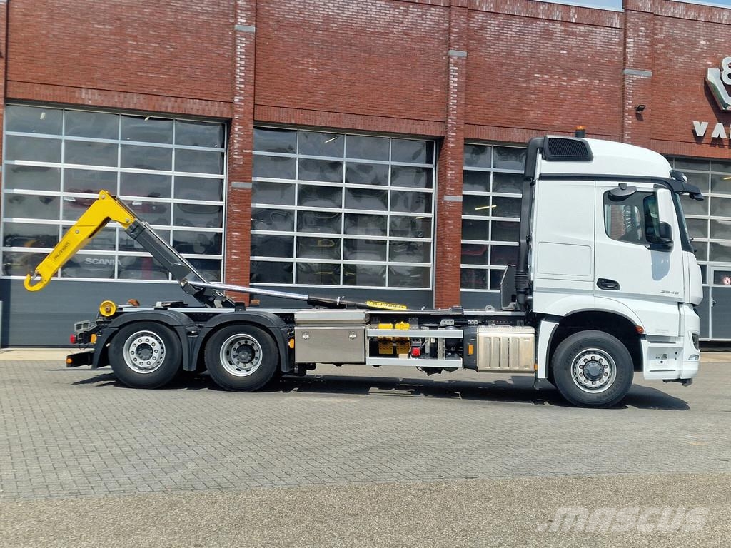 Mercedes-Benz Arocs 2645 6x2*4 with Hydrodrive - Palfinger T18A Rol kiper kamioni sa kukom za podizanje tereta