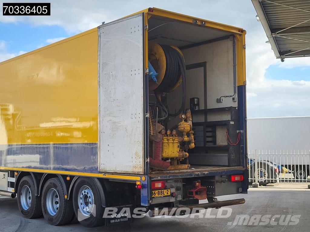 Volvo FH 500 8X4 NL-truck SITETEC MP302DH bentonite mixe Box body trucks