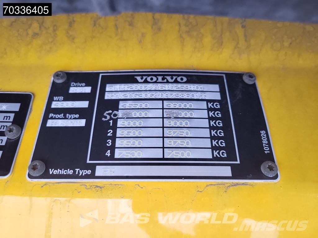 Volvo FH 500 8X4 NL-truck SITETEC MP302DH bentonite mixe Box body trucks