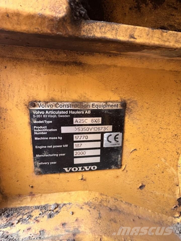 Volvo A25C Minidumpperit