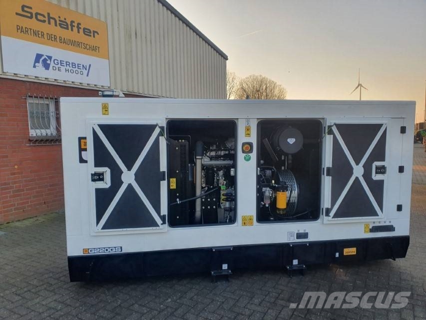 JCB 220 KVA Stromgenerator Diesel Stromerzeuger CAT Дизелови генератори