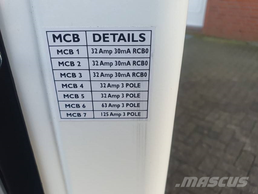 JCB 220 KVA Stromgenerator Diesel Stromerzeuger CAT Дизелови генератори