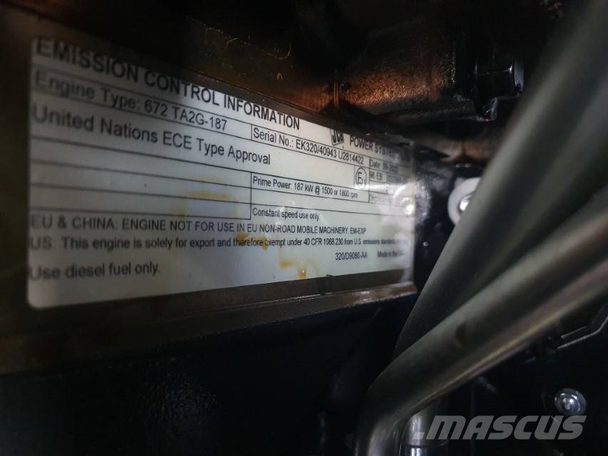 JCB 220 KVA Stromgenerator Diesel Stromerzeuger CAT Дизелови генератори