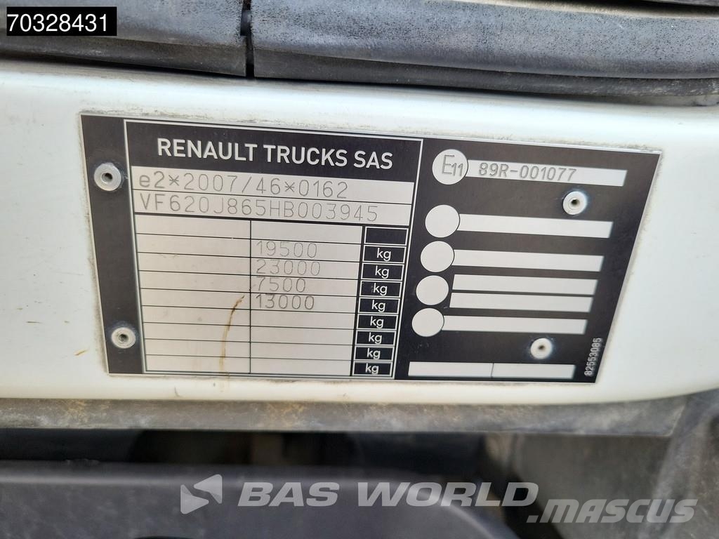 Renault D 320 D 4X2 18tonner 2000kg Ladebordwand Automatic Camiones con caja de remolque
