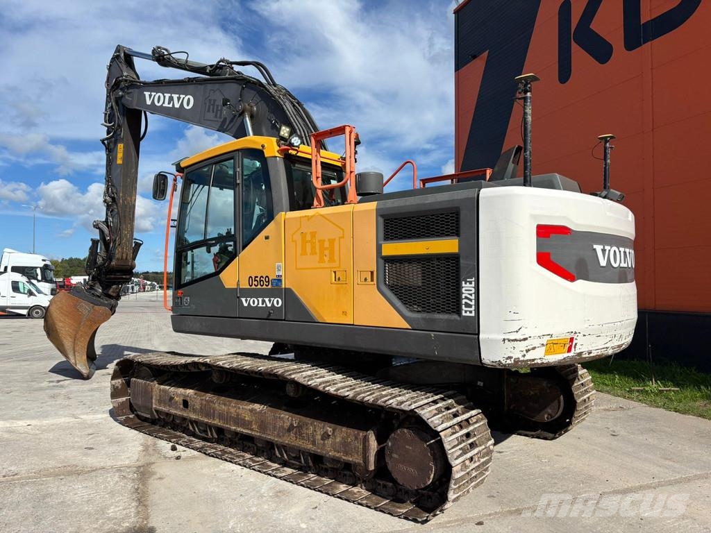 Volvo EC 220 EL 3D / TILTROTATOR / CENTRAL LUBRICATION / حفارات زحافة