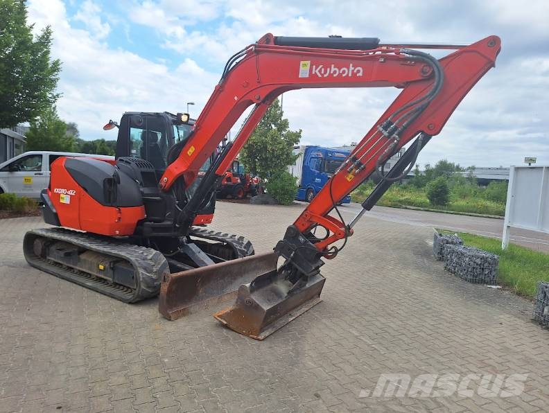 Kubota KX 080-4 حفارات وسط 7 طن - 12 طن