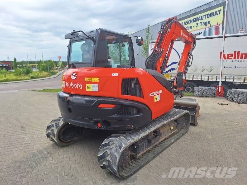 Kubota KX 080-4 حفارات وسط 7 طن - 12 طن