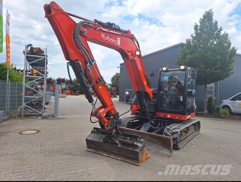 Kubota KX 080-4 حفارات وسط 7 طن - 12 طن