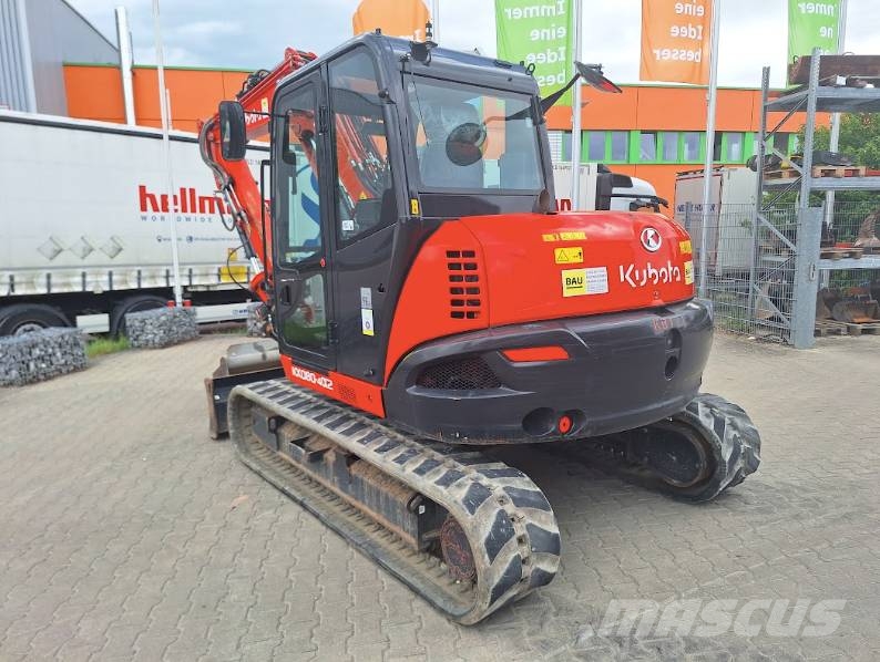 Kubota KX 080-4 حفارات وسط 7 طن - 12 طن