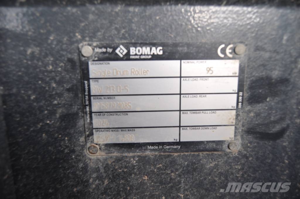 Bowmag BW 213 D-5 Single drum rollers