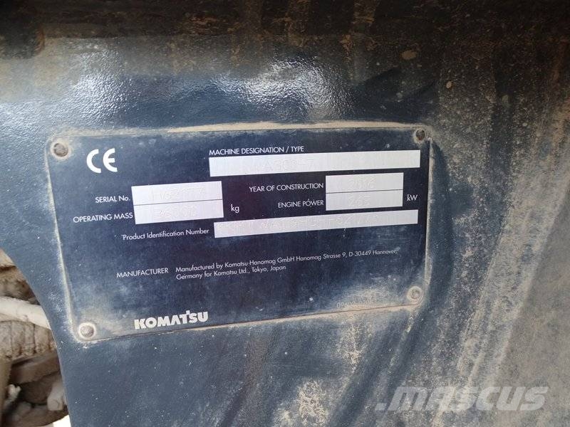 Komatsu WA 500-7 Фронтальные погрузчики
