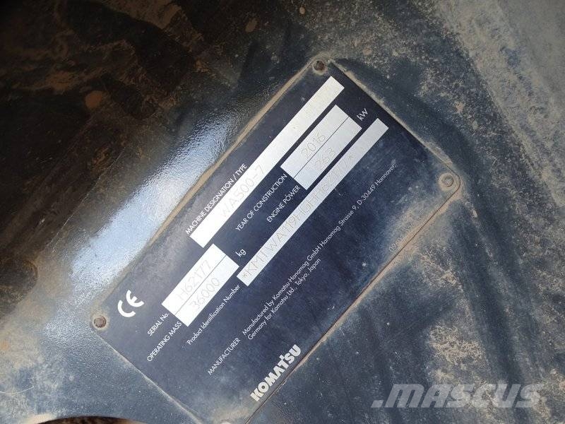 Komatsu WA 500-7 Фронтальные погрузчики