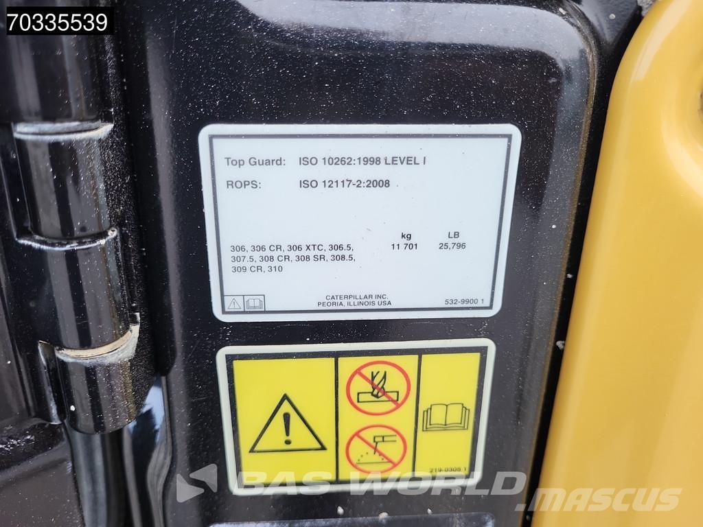 CAT 308 C R Minigraafmachines < 7t