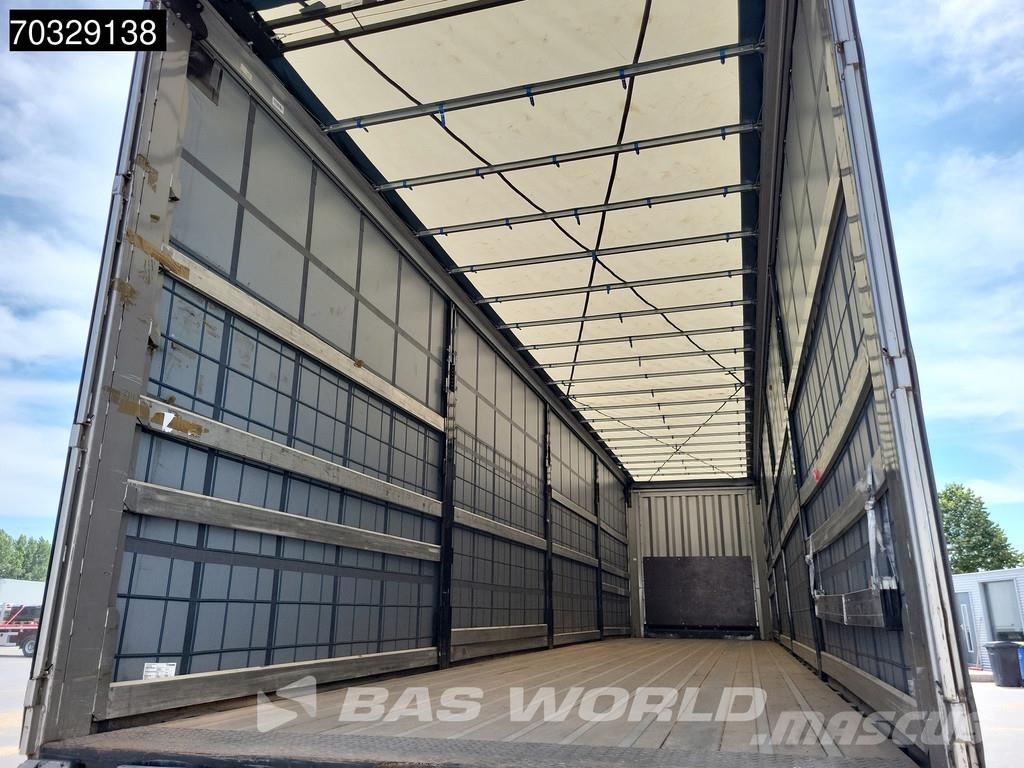 Krone SD Palletenkasten Lift Axle Semirremolques con caja de lona
