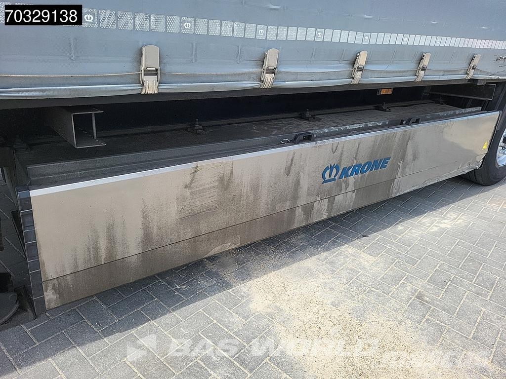 Krone SD Palletenkasten Lift Axle Semirremolques con caja de lona