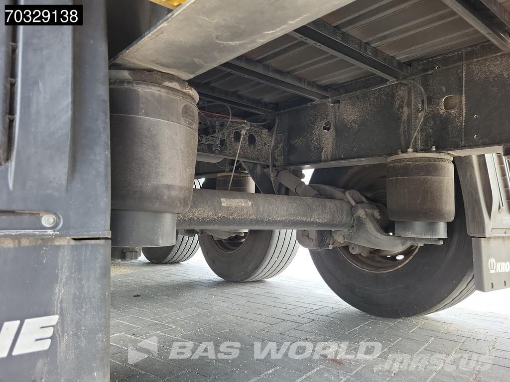 Krone SD Palletenkasten Lift Axle Schuifzeilen