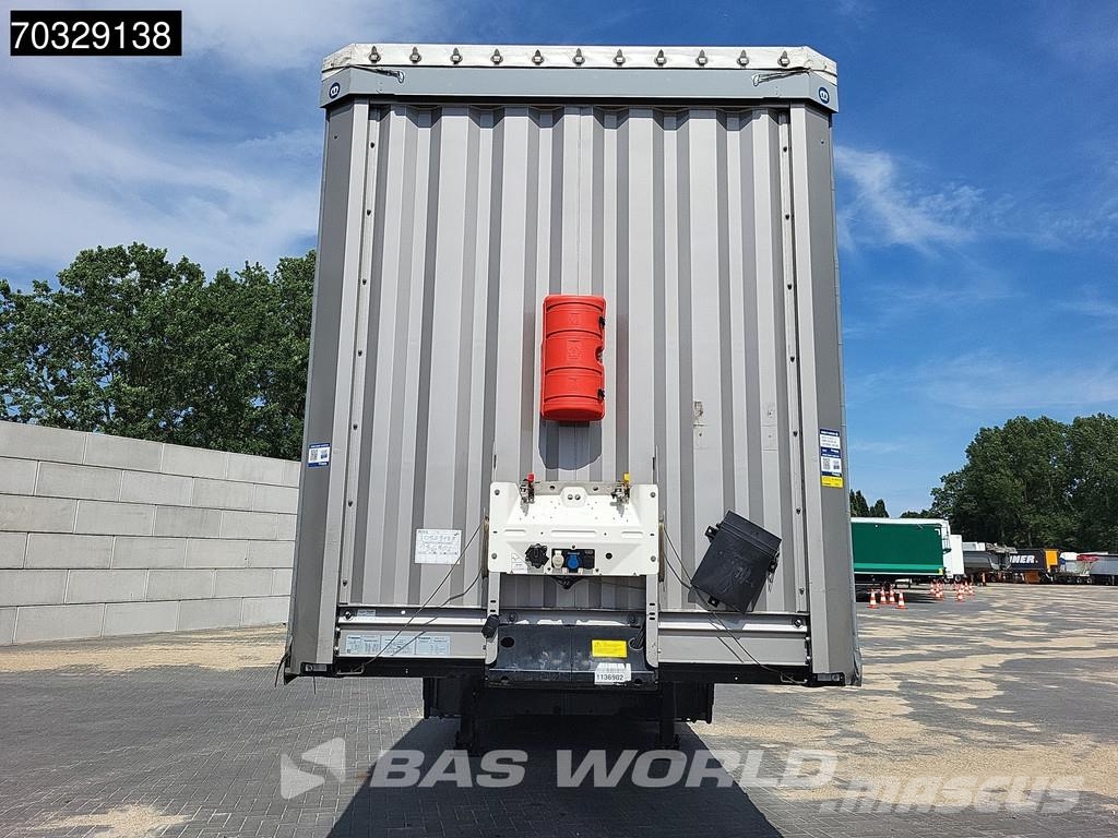 Krone SD Palletenkasten Lift Axle Semirremolques con caja de lona