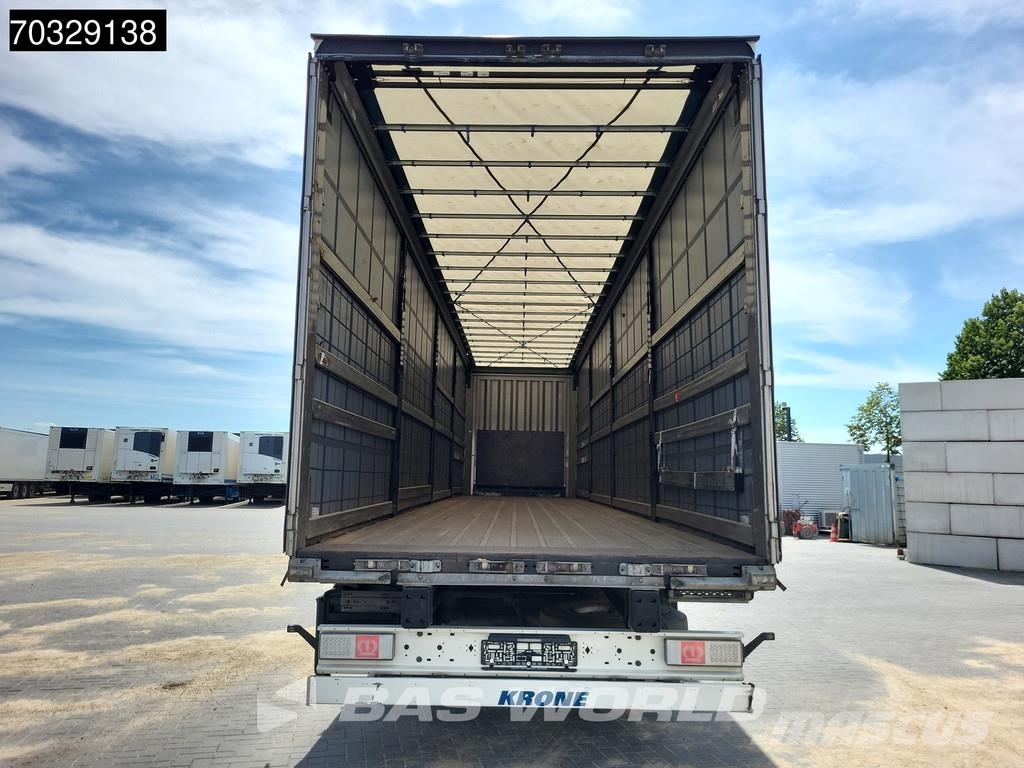 Krone SD Palletenkasten Lift Axle Semirremolques con caja de lona