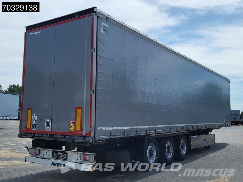 Krone SD Palletenkasten Lift Axle Semirremolques con caja de lona