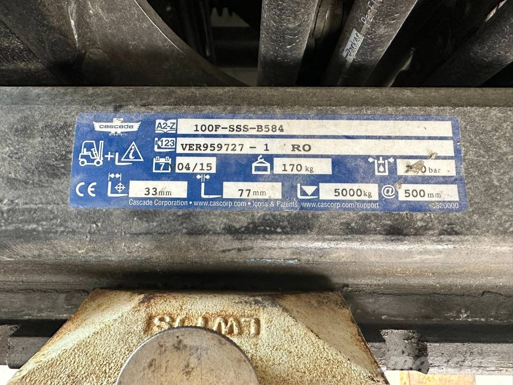 Yale ERP50VME2570 شاحنات ذات رافعات شوكية تعمل بالكهرباء
