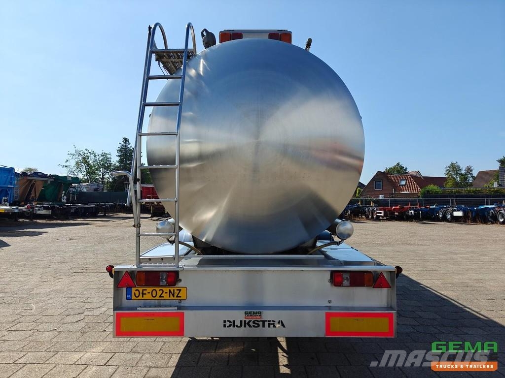 Parcisa C8122 Insulated Stainless Steel Tank 35,50 罐體半拖車