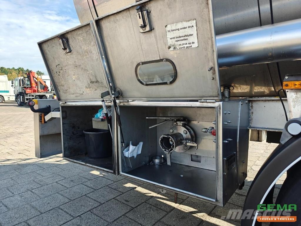 Parcisa C8122 Insulated Stainless Steel Tank 35,50 罐體半拖車