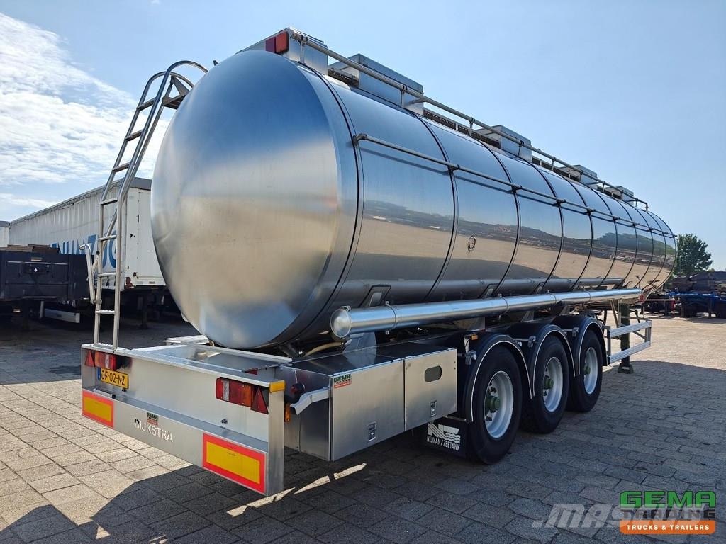 Parcisa C8122 Insulated Stainless Steel Tank 35,50 罐體半拖車