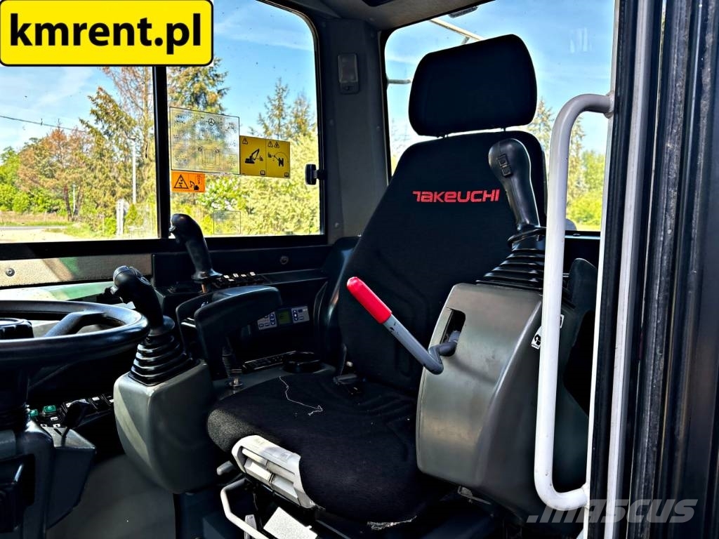 Takeuchi TB 295W KOPARKA KOŁOWA Lastik tekerli ekskavatörler