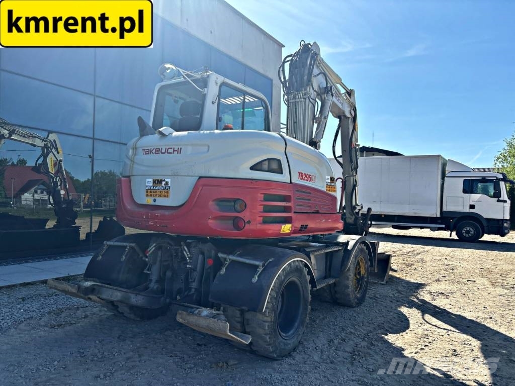 Takeuchi TB 295W KOPARKA KOŁOWA Lastik tekerli ekskavatörler