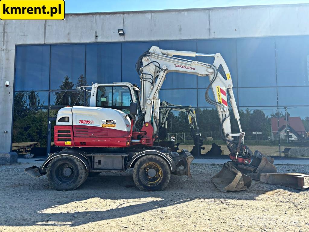 Takeuchi TB 295W KOPARKA KOŁOWA Lastik tekerli ekskavatörler