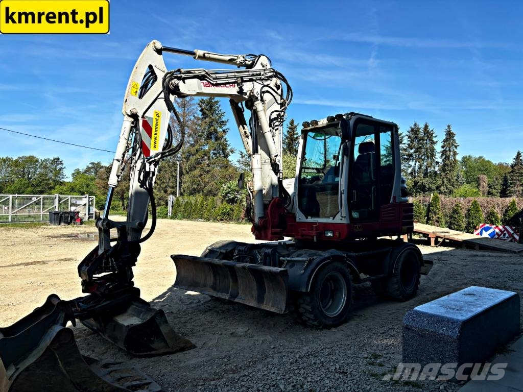 Takeuchi TB 295W KOPARKA KOŁOWA Lastik tekerli ekskavatörler